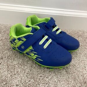 Surprize by Stride Rite Landon Kid's Machine Washable Easy On/Off Cleat, Size 11